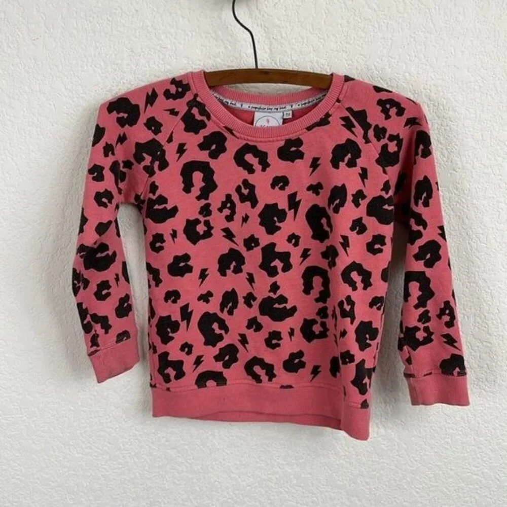 Scamp & Dude Cheetah Set Playset Jogger Sweatshirts